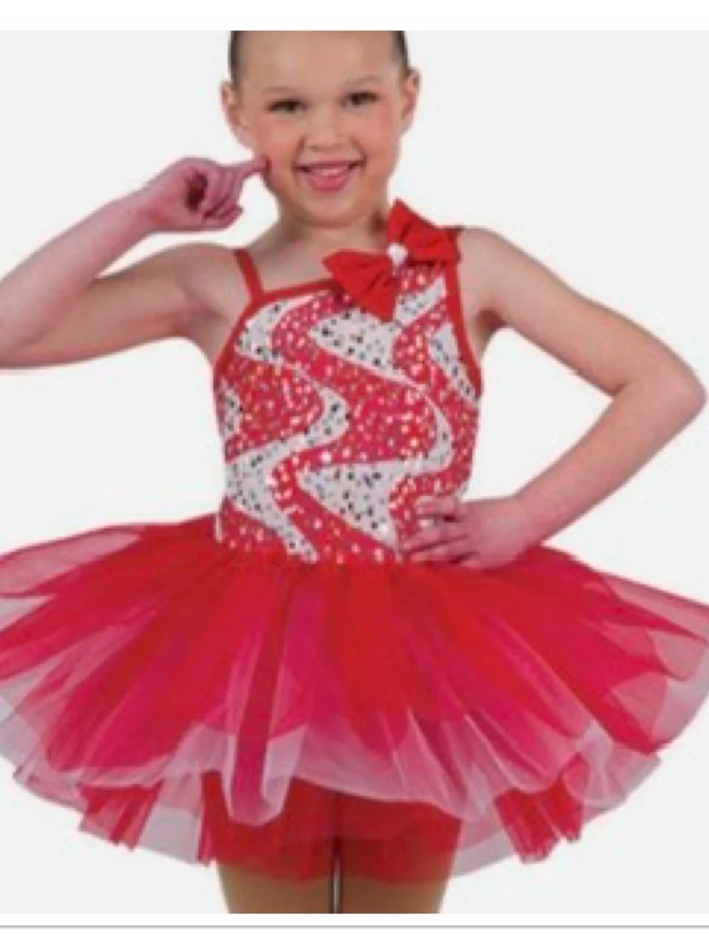 NWOT’s Laylas Dance costume “Five Candy Canes” style L3105